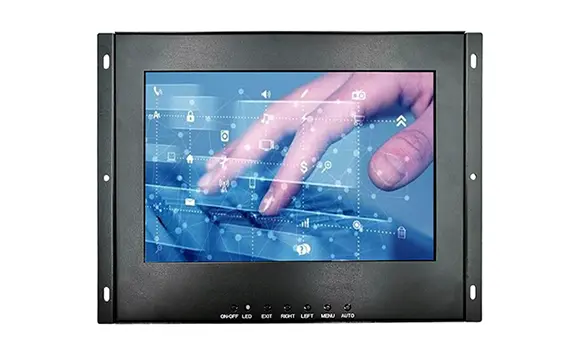 産業用液晶モニター10.1インチラックマウント